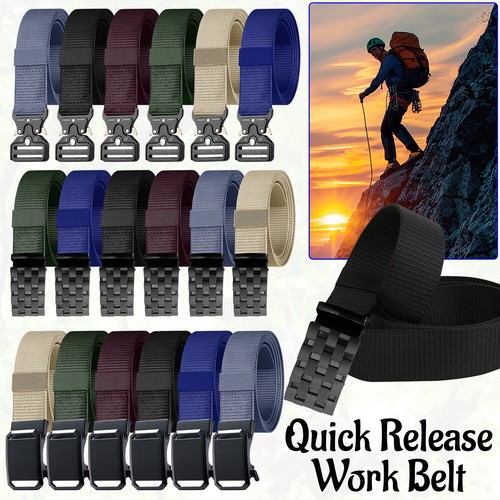 Tactical webbing belt mens - tactical,