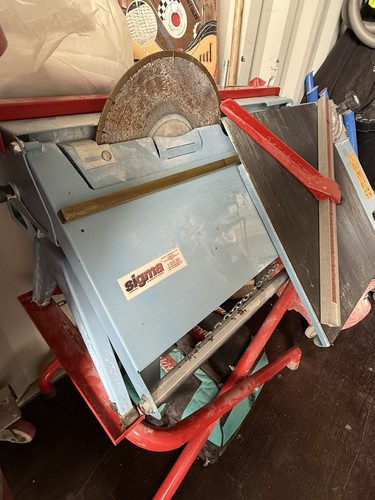 Sigma wet tile cutter - cutter, 110v