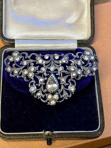 Large antique 19c - antique, sterling