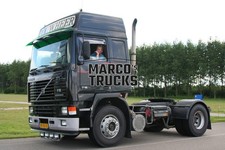 Truck Photo Volvo F16 Tractor Netherlands Black Bolwheer #i4tp