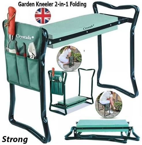 Folding garden kneeler bench - garden,