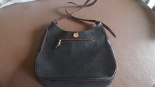 Mulberry Black Scotchgrain Shoulder / Cross Body Bag