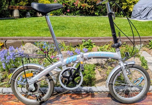 Proteam folding bike with bag - bike,