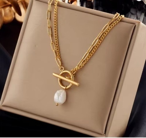 18k gold plated - plated, necklace