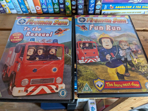 Fireman sam dvd bundle - sam, discs