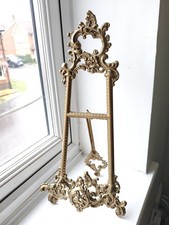 Tall Vintage BRASS EASEL