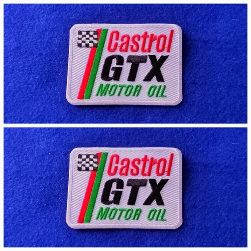 Castrol oil patch pair - oil,