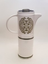 Celtic Porcelain Coffee Pot Arklow Tree Of Life  1960's Pottery (B9)