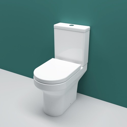 Aica bathroom rimless - aica, close