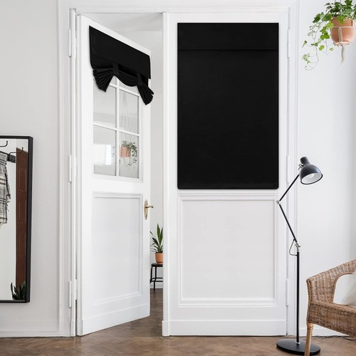 Blackout french privacy door - privacy,