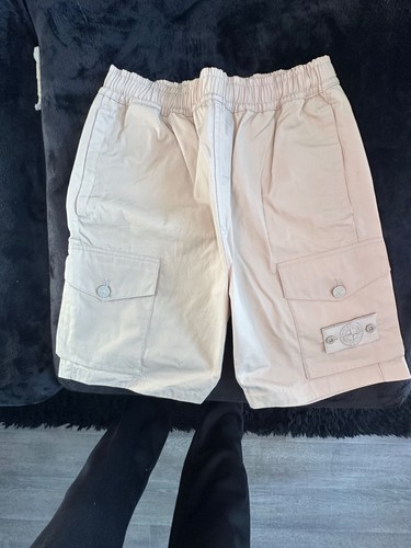 Stone island bermuda - stone, ghost