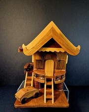 Thai Spirit House Wooden
