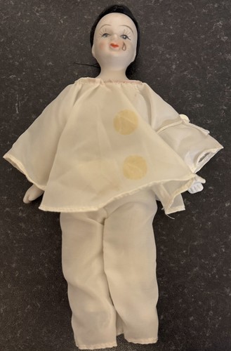 Pierrot clown doll 1950 - pierrot,