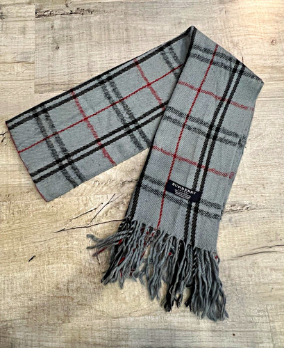 Burberry lambswool woven plaid - lambswool,