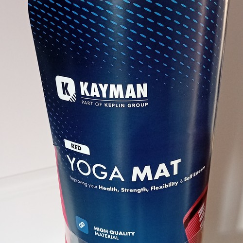Kayman red yoga mat - kayman,
