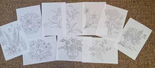 Embroidery transfers iron - embroidery, transfers-10