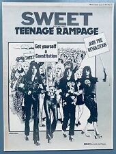 THE SWEET 1974 vintage POSTER