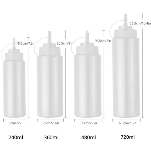 Squeeze condiment bottles - squeeze,