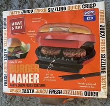 burger maker machine brand new