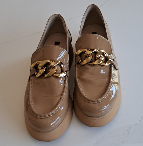 Hogl women beige patent - hogl, women’s