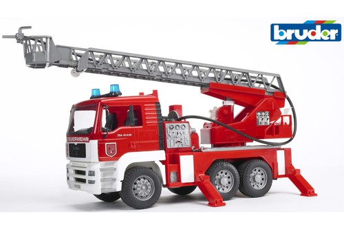 Bruder fire engine - engine, w/