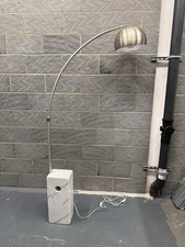 An "Arco" floor lamp by