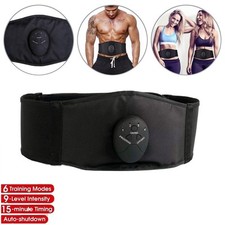 EMS Abdominal Muscle Toning Trainer Stimulator Toner Abdomen Fitness Gym Belt