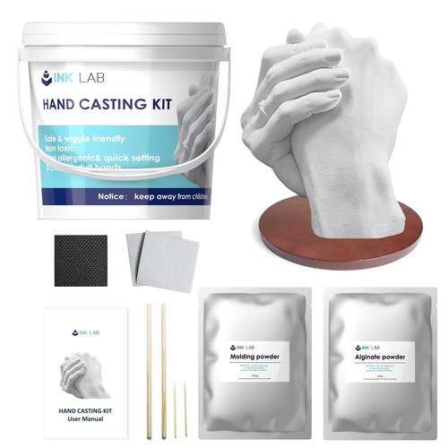 Ink lab hands casting - ink,