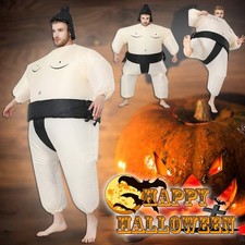 Adults Inflatable Sumo Costume Halloween Party Costumes Sumo Suit Fancy Costume