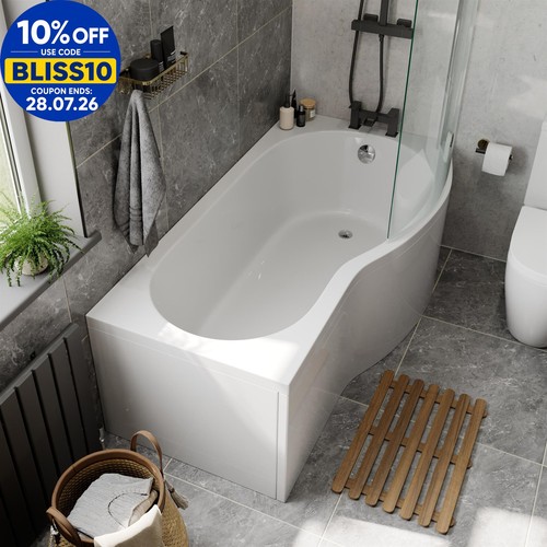Bathroom suite shaped right - bathroom,