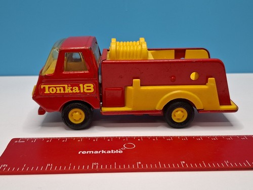 Vintage tonka fire truck - fire,