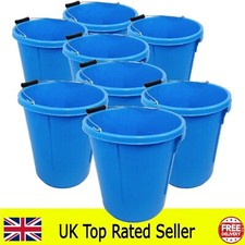 PACK OF 8 - 25L 5 GALLON BLUE