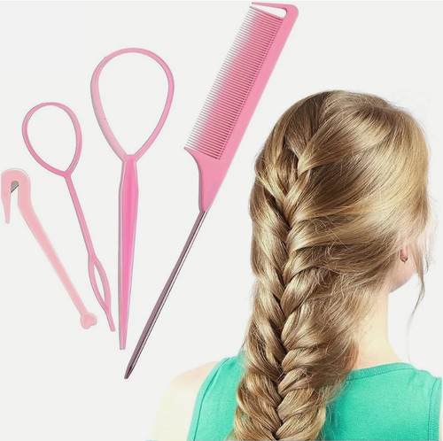 4pcs topsy tail hair - topsy, tool