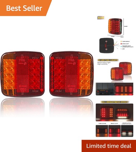 Waterproof led trailer - led, rear