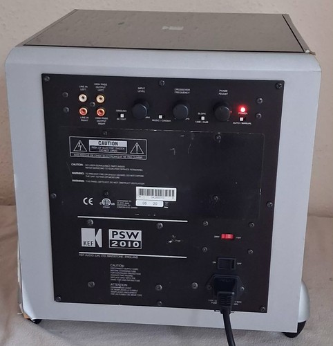 Kef psw 2010 active - 2010, subwoofer