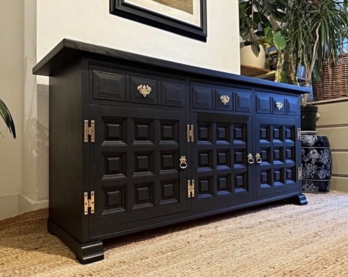 Refinished toledo sideboard - refinished,