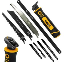 TOOLAN: 8-In-1 Multi-Hand Saw, Drywall, Metal Wood &Plastic Cutter, Long Blade