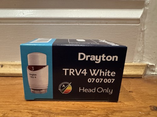 Drayton trv4 white radiator - white,
