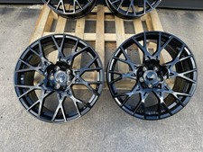 19" VRS S3 Style ALLOY WHEELS X4 - TYRES Fits : SEAT / SKODA PCD: 5x112
