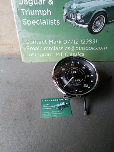 Triumph tr4 speedometer - speedometer, m.p.h