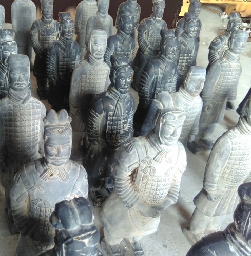 100 terracotta army - army, warriors