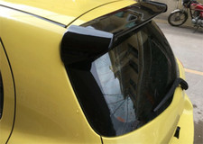 Factory Style Spoiler Wing For 2006-2011 Toyota Yaris Hatchback 5-Door ABS Black