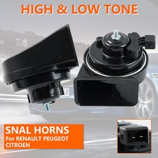 2Pcs Snail Horns High Low Tone