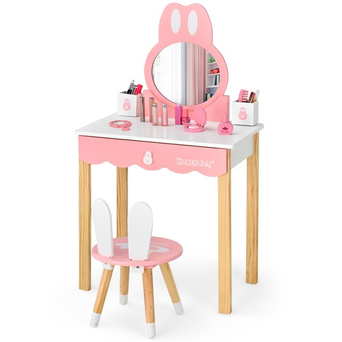 Kids vanity set rabbit makeup - set,