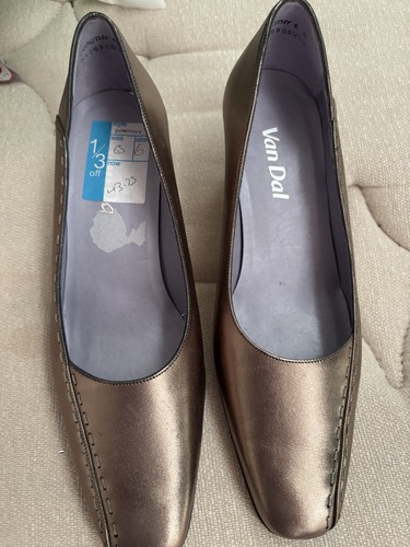 Van dal gold leather - gold,