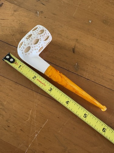 Vtg carved meerschaum - carved,