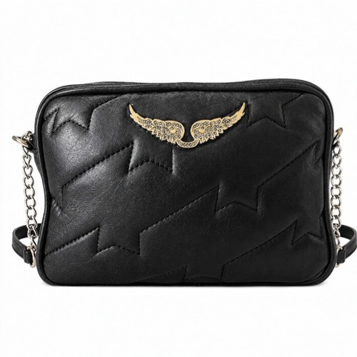 Zadig voltaire black quilted - &,