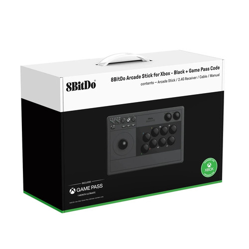 8bitdo black arcade stick for - black,