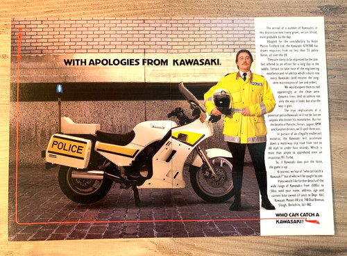 Kawasaki police gtr1000 - police,