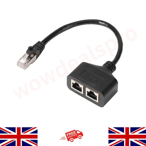 Rj45 ethernet splitter - splitter, cable
